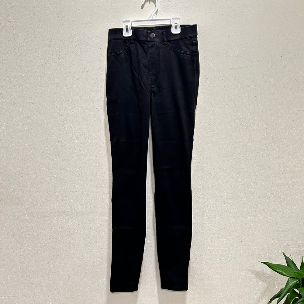 Uniqlo Ultra Stretch Slim Fit Black Jeans Size XS